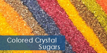 Colored Crystal Sugars