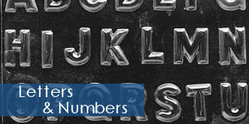 Letters & Numbers