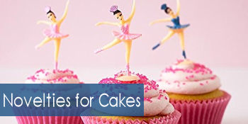 Novelties for cakes