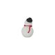 Royal Icing 3/4 inch Snowman 12 pieces