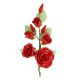 Gumpaste 6 inch Red Rose Spray