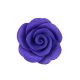 Gumpaste 1 inch Purple Rose 4 pieces
