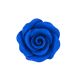 Gumpaste 1 inch Royal Blue Rose 4 pieces