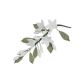 Gumpaste 5.5 inch White Stephanotis Spray