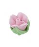Royal Icing 0.75 inch Pink Rosebud 12 pieces