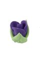 Royal Icing 0.75 inch Purple Rosebud 12 pieces