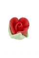 Royal Icing 0.75 inch Red Rosebud 12 pieces