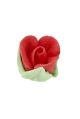 Royal Icing 0.75 inch Red Rosebud 12 pieces