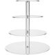 4 Tier Acrylic Round Cake Stand