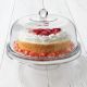 6 in 1 Glass Cake Stand with Dome