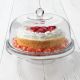 6 in 1 Glass Cake Stand with Dome