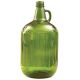 1 Gallon GREEN Glass Jug with Lid SINGLE