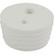 Silicone Stopper Two Hold Drilled Number 10