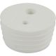 Silicone Stopper Two Hold Drilled Number 10