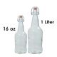 16 oz Clear EZ Cap Bottle
