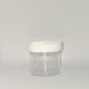 1 oz Plastic Jar and Lid 10 sets