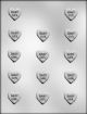 Baby Girl Heart Chocolate Mold