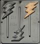 Lightning Bolt Chocolate Lollipop Mold