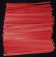 Red Paper Twist Ties 100 pieces