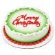 Merry Christmas Cake Decoration