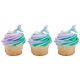 Mini Mermaid Sugar Decoration Set