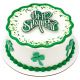 St Patricks Shamrock Cake Novelty Decoration