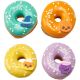 Halloween Cutie Shaped Sugar Decorations 8 pieces