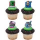 Minecraft Cupcake Rings 6 pieces