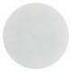 6 inch Round White Separator Plate Smooth