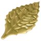 Gold 2.13 inch Foil Paper Leaves 144 pieces