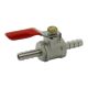 Ball Valve 1/4 Barb No Check