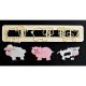 Cute Farm Animals Tappit Cutter 2 pieces