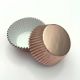 Rose Gold Foil Jumbo Baking Cups 35 pieces