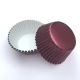 Burgundy Foil Jumbo Baking Cups 35 pieces