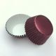 Burgundy Mini Foil Baking Cup 40 pieces