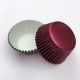 Burgundy Foil Treat Baking Cups 40 pc