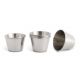 Stainless Seafood Sauce Cups 6 pieces