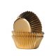 Gold Mini Baking Cups 45 pieces