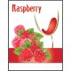 Raspberry Wine Labels 30 pieces