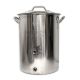 8 Gallon Ported Brew Pot Kettle