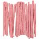 Pink Paper Twist Ties 100 pieces