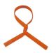 Orange Paper Twist Ties 100 pieces