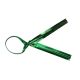 Green Metallic Twist Ties 100 pieces