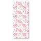3.5 x 2.25 x 8.25 Heart Swirl Clear Cello Bag 25 pieces