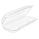 12.25 x 5.25 Hinged Clear Container 10 pieces