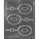 Number Zero Chocolate Lollipop Mold