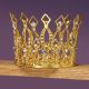 Gold Jeweled Crown 5.15 x 3.75