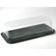 Long 14 x 5.5 x 3.5 Bar Showcake Clear Container