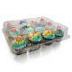 12 Cupcake Showcake Clear Container PICK UP ONLY