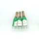 Mini Champagne Bottle Cupcake Picks 3 pieces